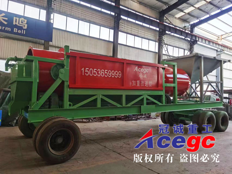 移動式洗選礦車 移動式洗選礦車