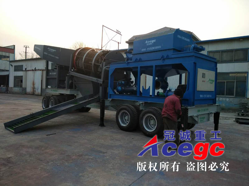 移動淘金選礦車 移動淘金選礦車