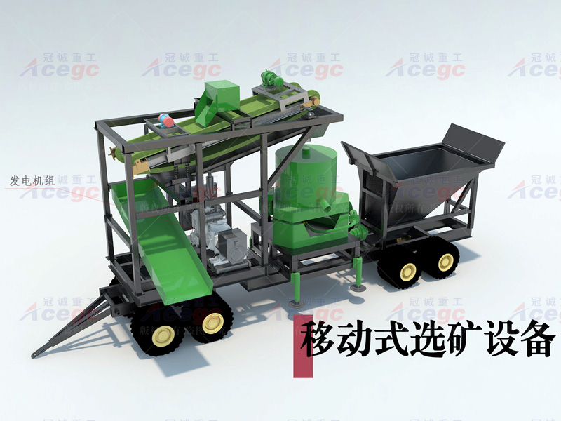 移動(dòng)選礦車